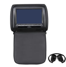 Load image into Gallery viewer, 2PCS 9 Inch Car Headrest Monitor MP5 DVD Video Player Digital TFT LCD Screen with USB/SD/IR/FM/Speaker/Game Remote Control