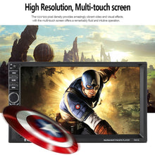 Load image into Gallery viewer, 7021G Autoradio Car Audio 2 Din GPS Navigation 7&#39;&#39; LCD Touch Screen MP5 Auto Radio Stereo Bluetooth FM Car Multimedia Player