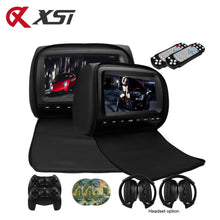 Load image into Gallery viewer, XST 2PCS 9 Inch 800*480 TFT LCD Capacitance Screen Car Headrest