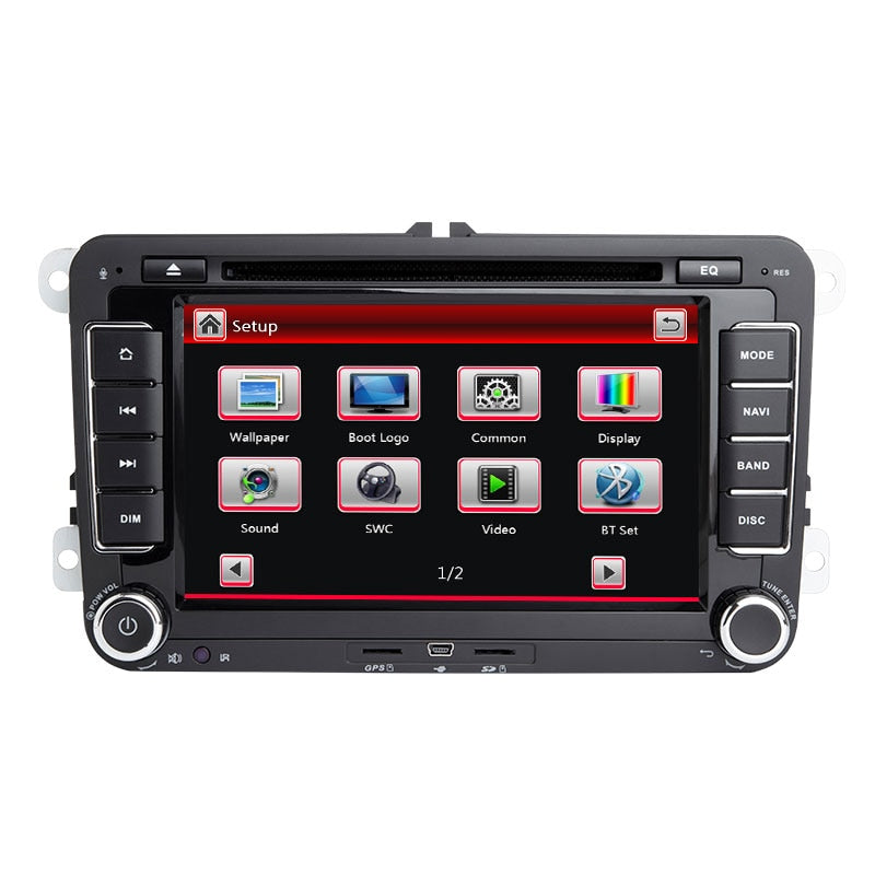 Josmile 2 Din Car DVD Player For VW Volkswagen